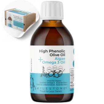 High Phenolic Olive Oil 300mg Algae EPA DHA Omega-3s