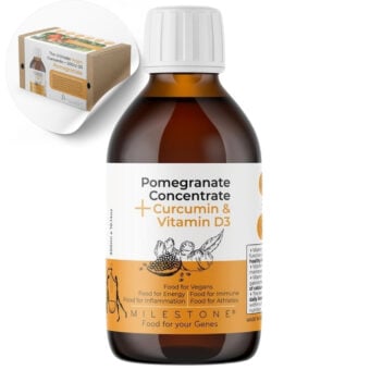 Pomegranate Concentrate Curcumin Extract & 200IU D3