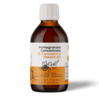 pomegranate concentrate with curcumin extract and micellized vitamin d3