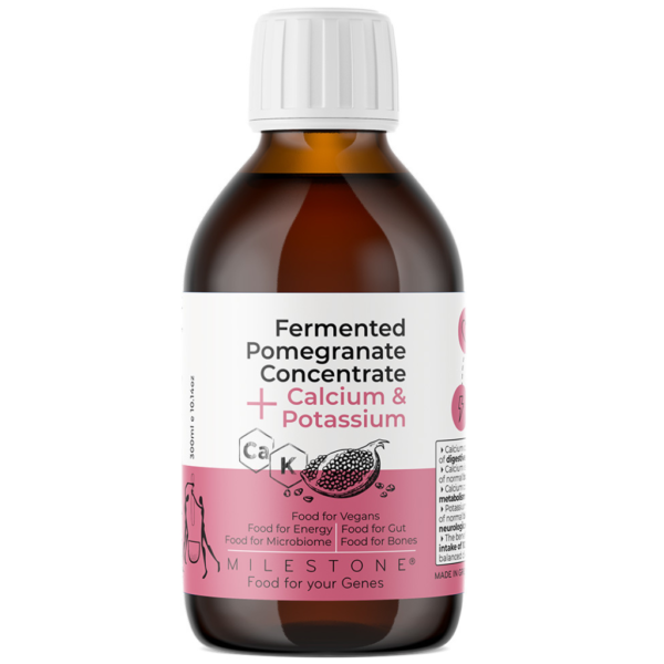 fermented pomegranate concentrate with calcium and potassium functional foods by milestone food for your genes